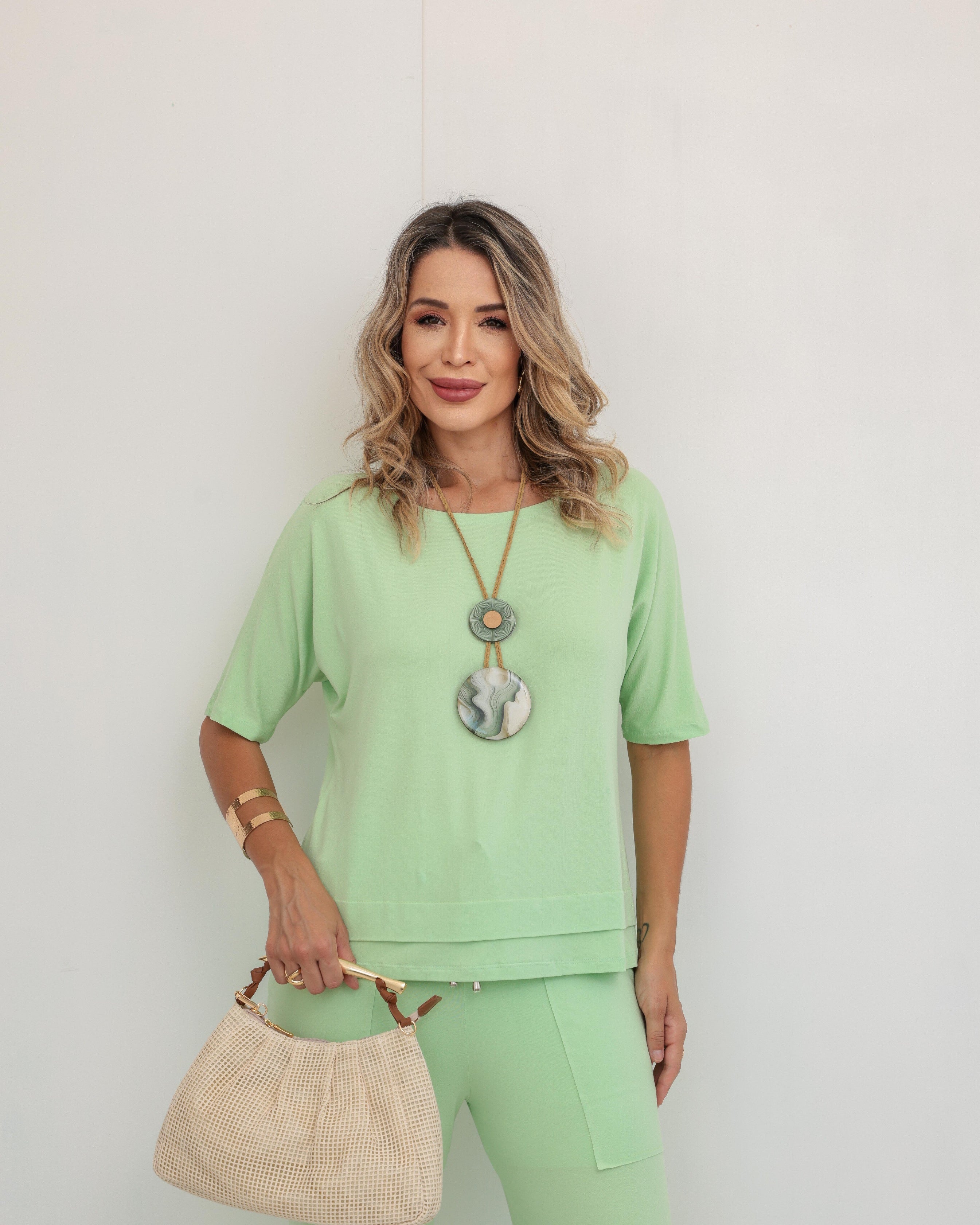 Conjunto Total Confort - Pistache