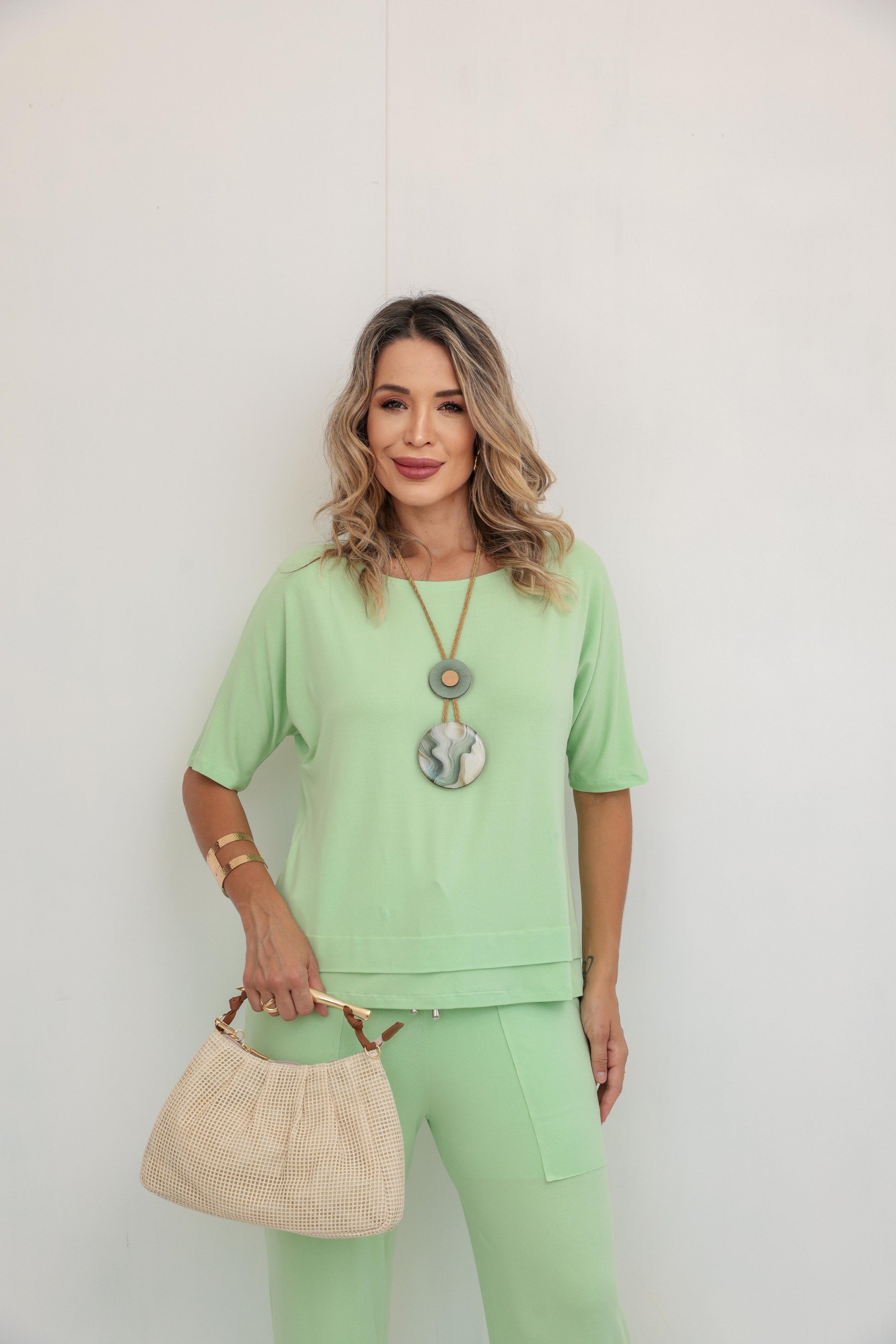 Conjunto Total Confort - Pistache