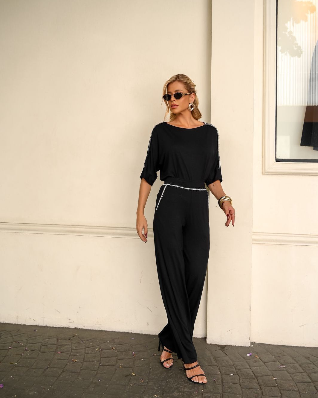 Conjunto Trança - Preto