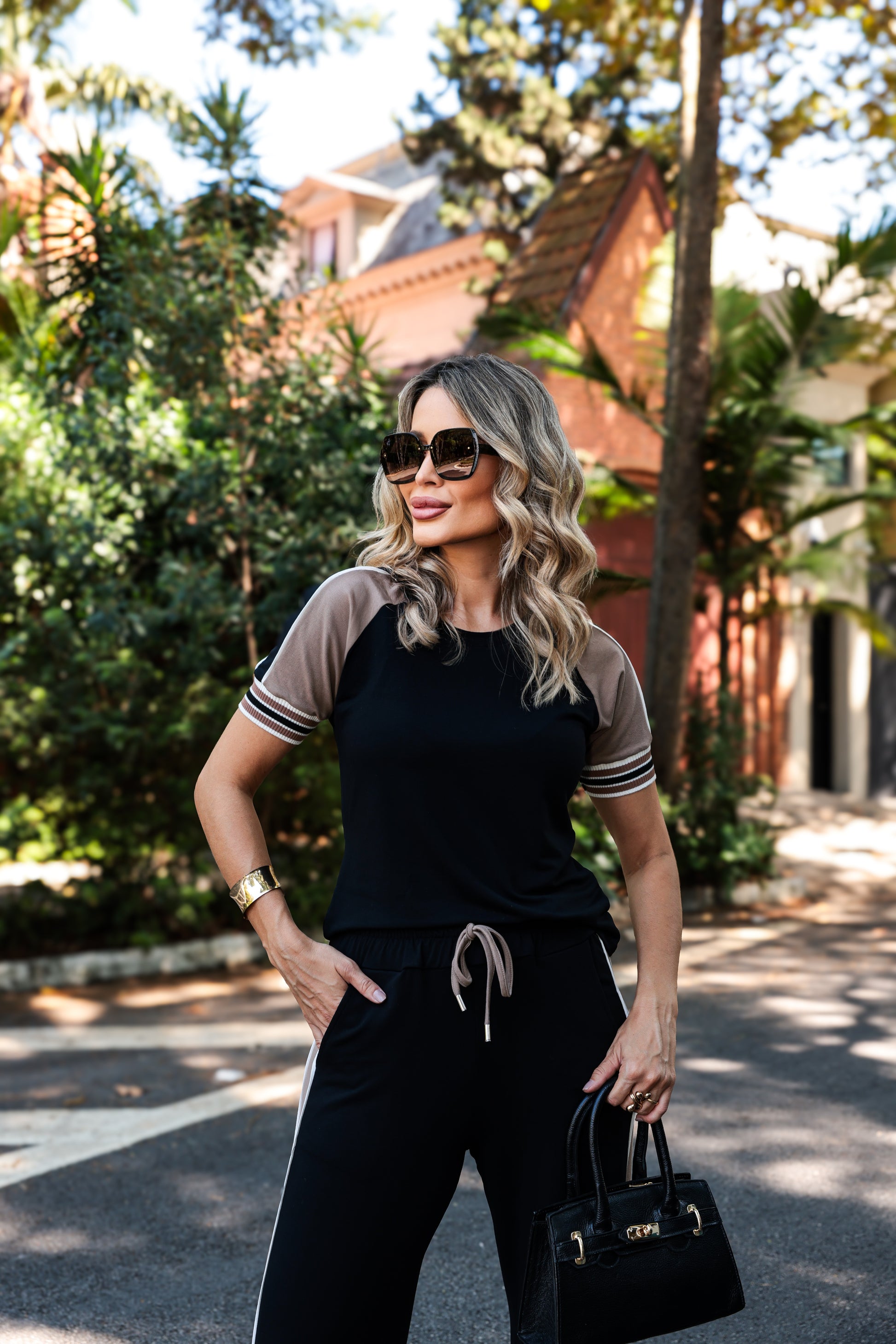 Conjunto Trevo - Preto