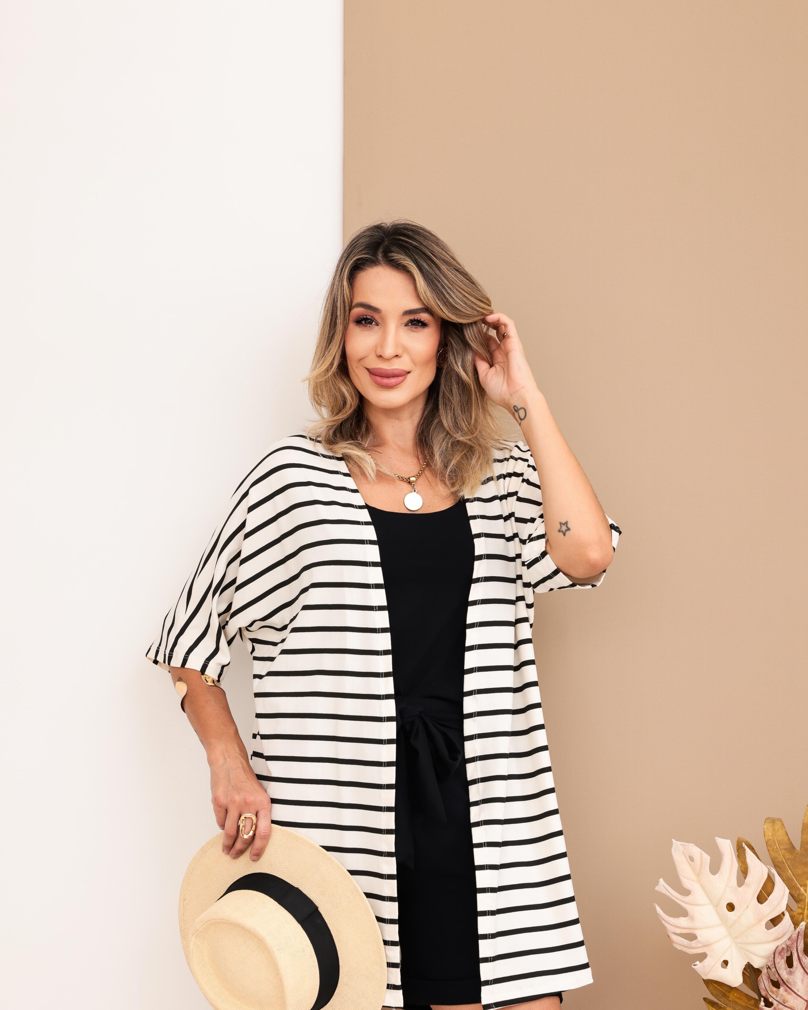 Conjunto Trio Verona - Preto