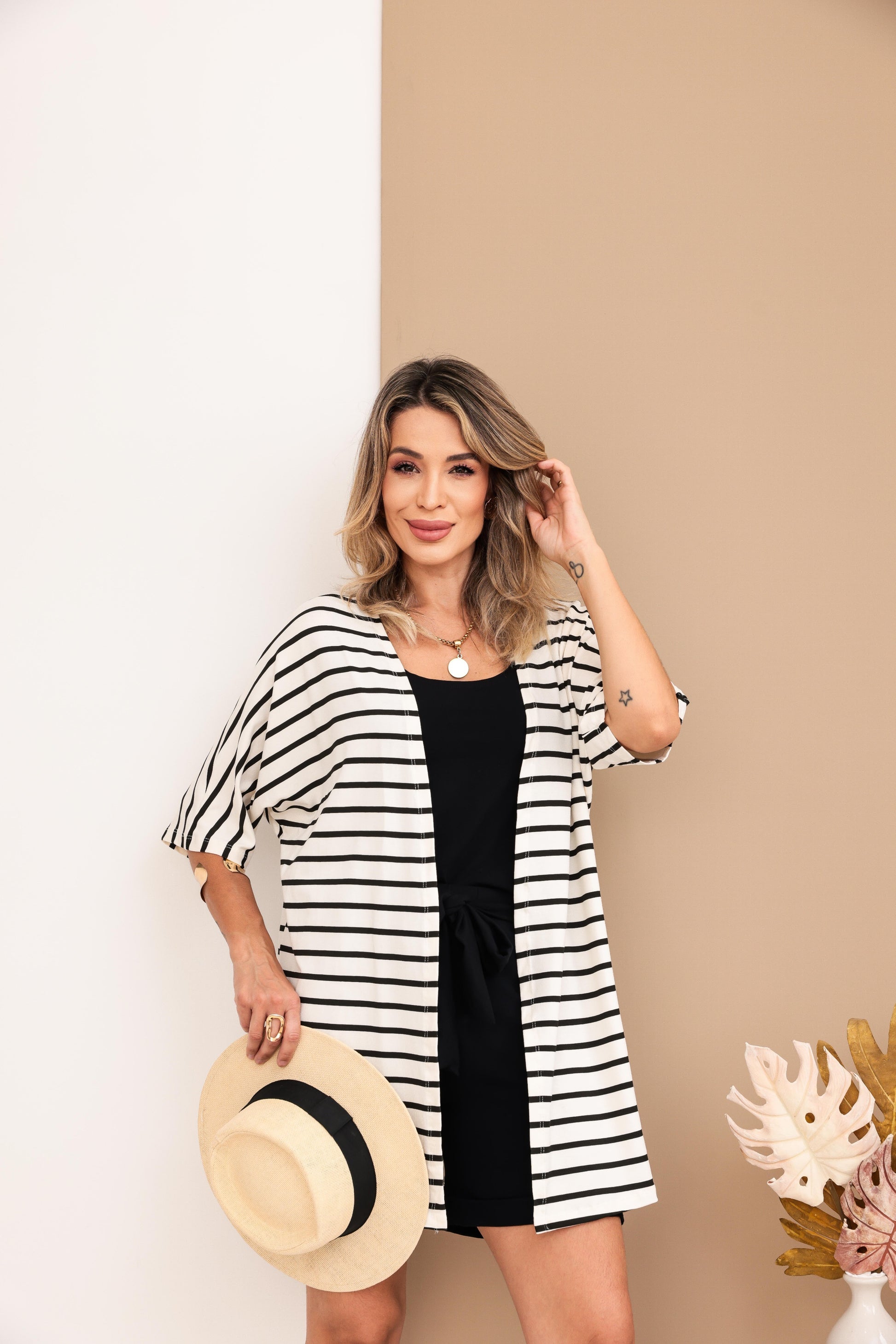 Conjunto Trio Verona - Preto