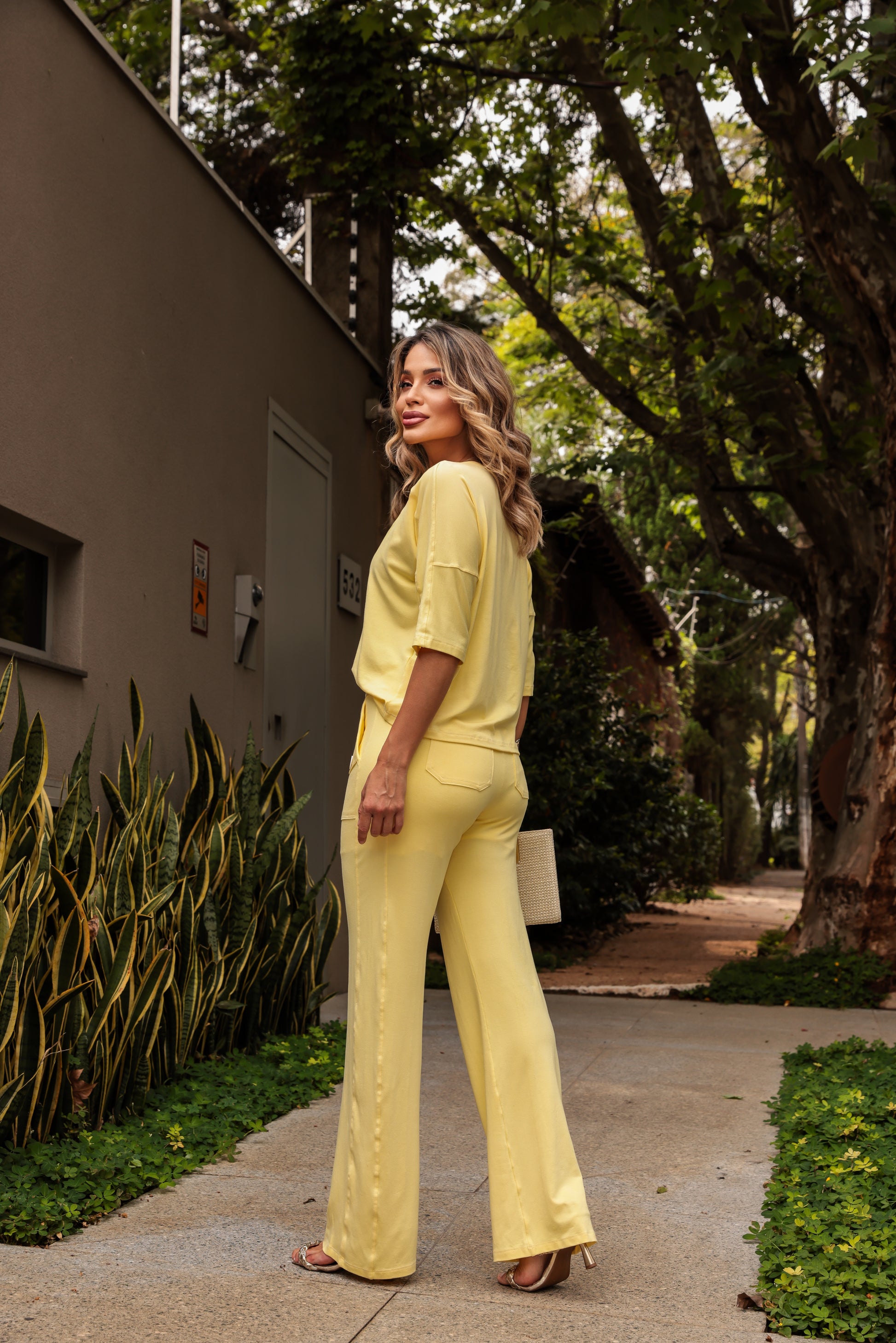 Conjunto Valência - Amarelo