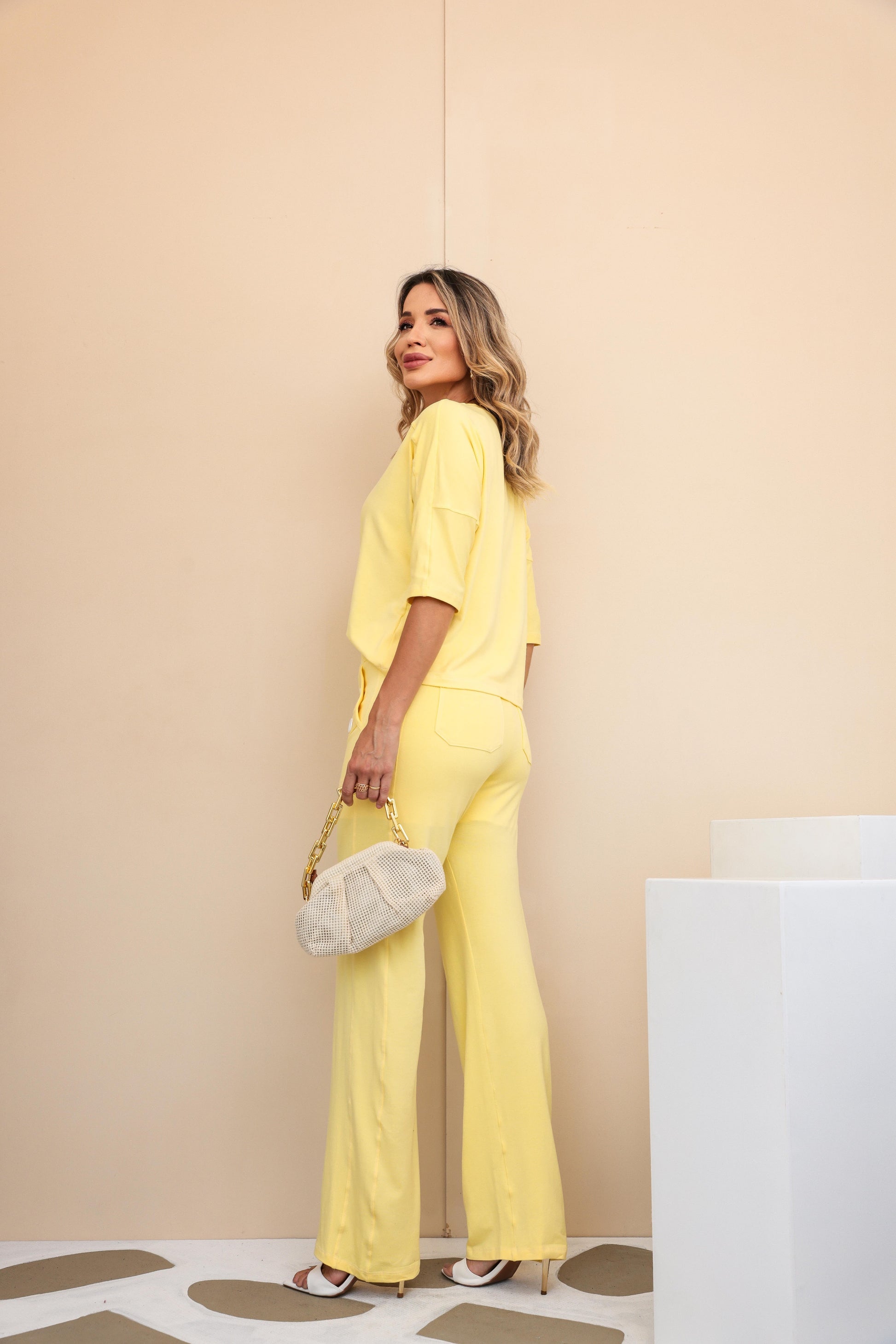 Conjunto Valência - Amarelo