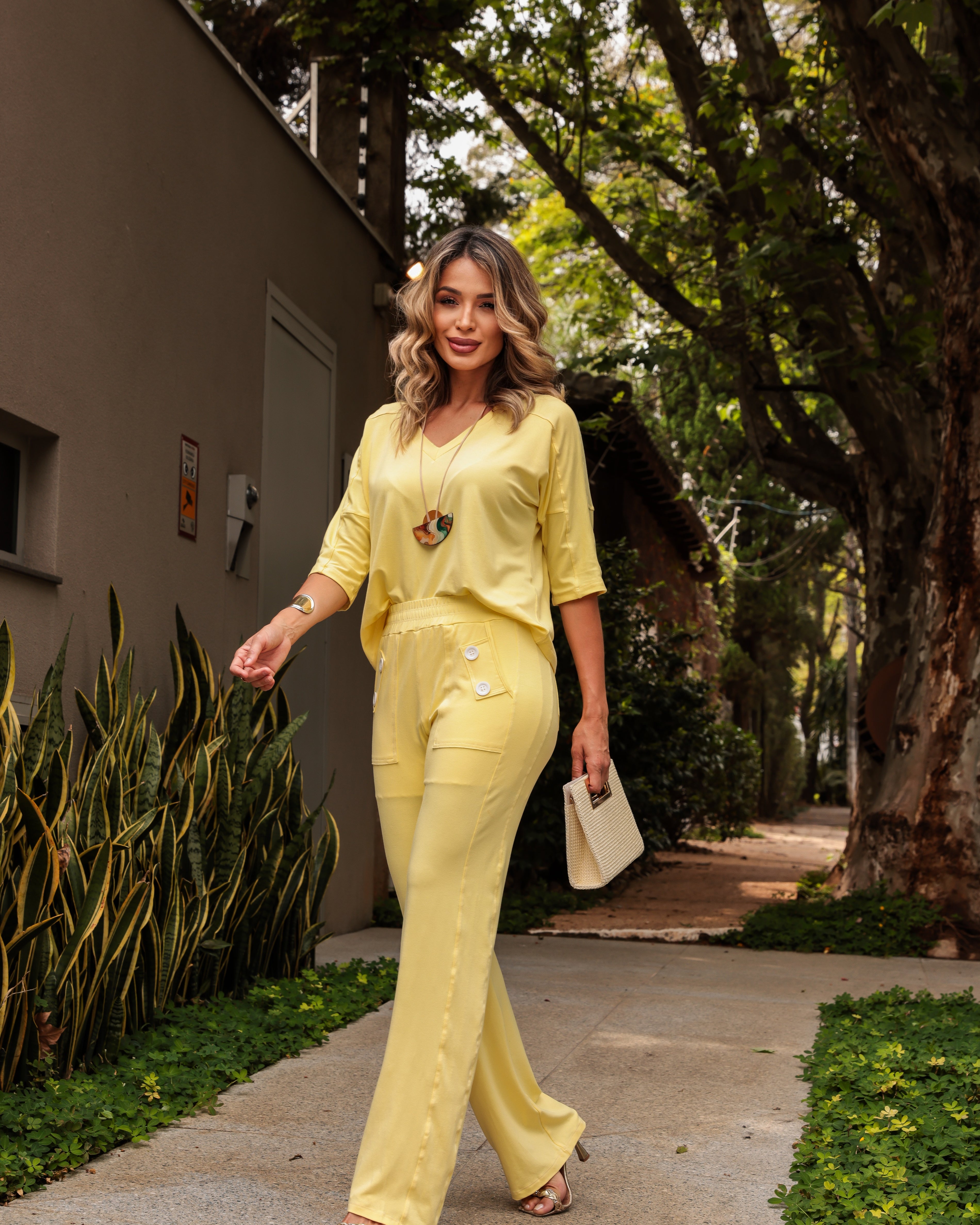 Conjunto Valência - Amarelo
