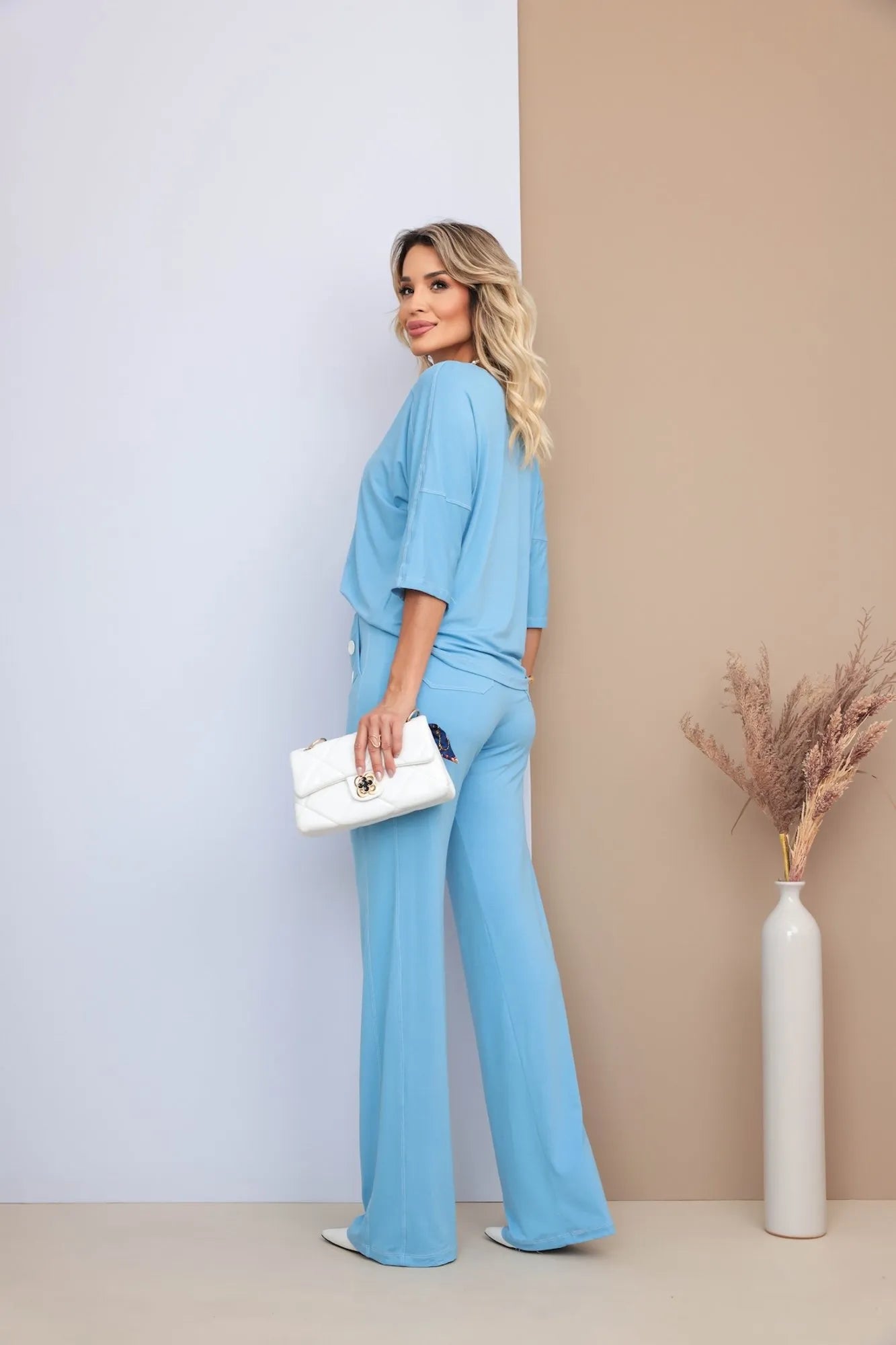 Conjunto Valência - Azul Claro