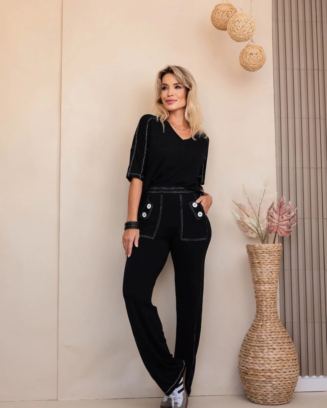 Conjunto Valência - Preto