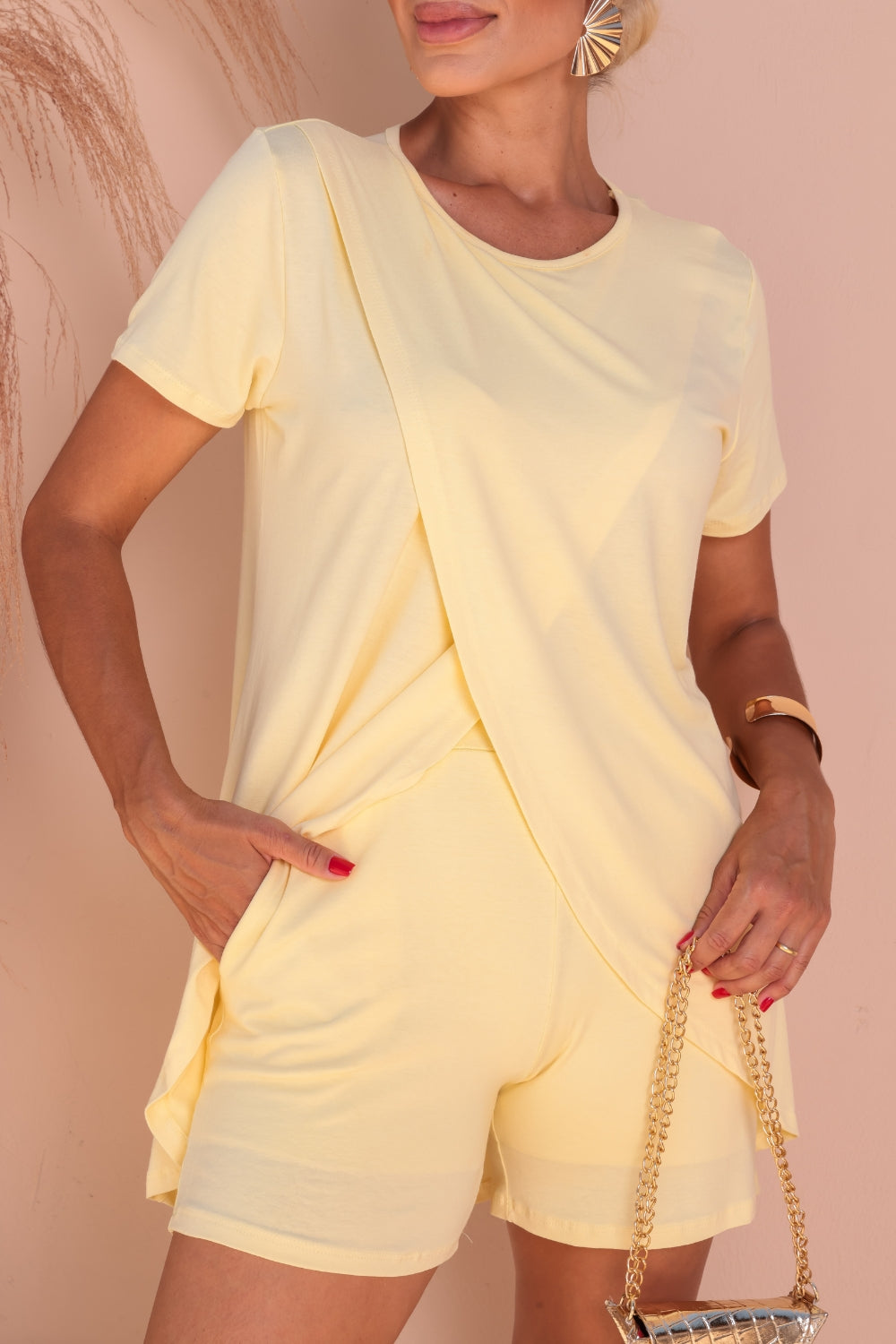 Conjunto Viver - Amarelo