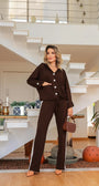 Conjunto Vogue - Marrom