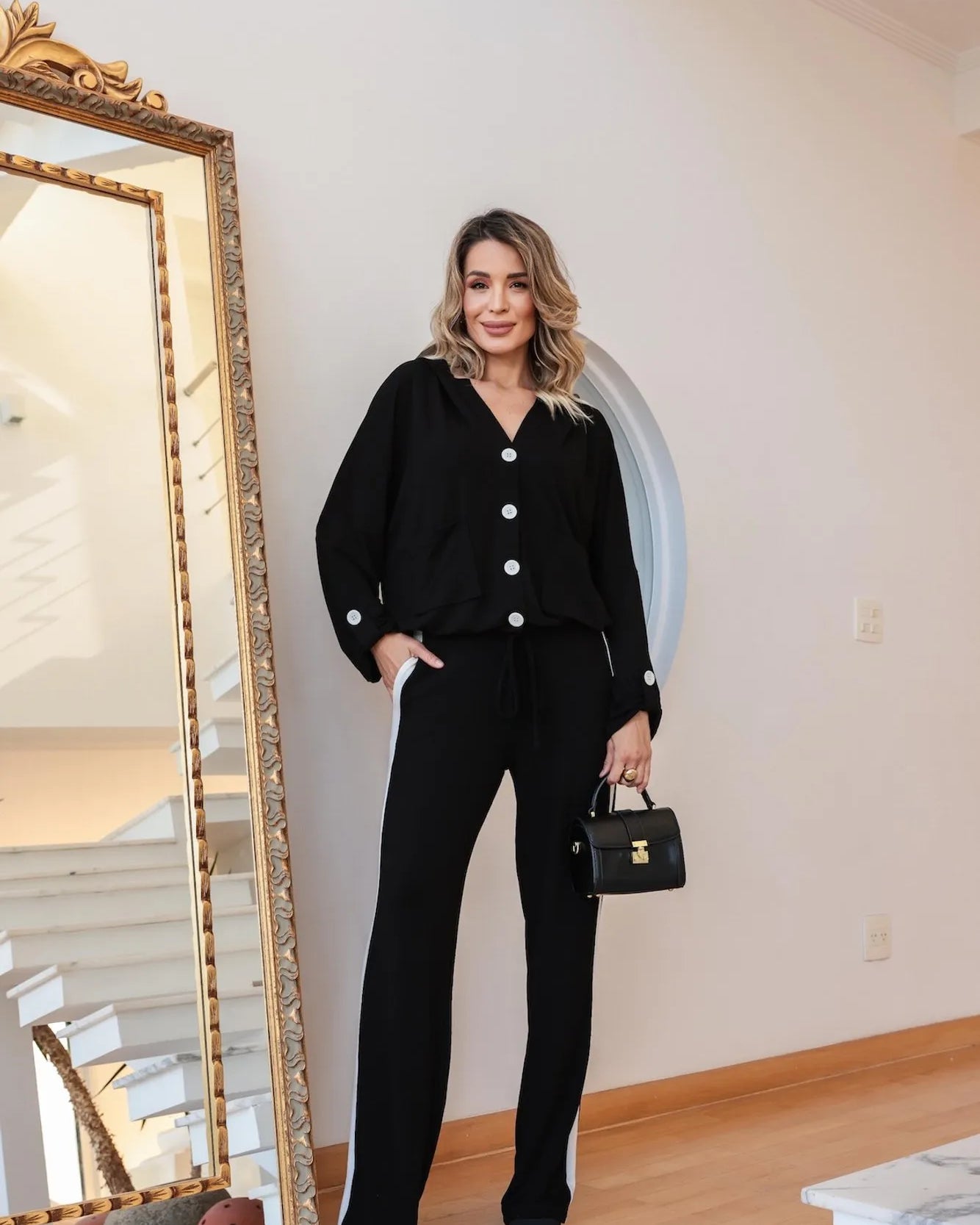 Conjunto Vogue - Preto