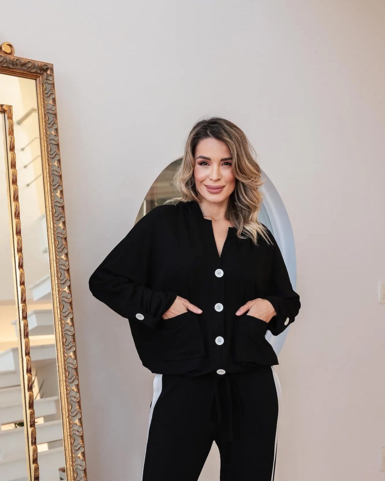Conjunto Vogue - Preto