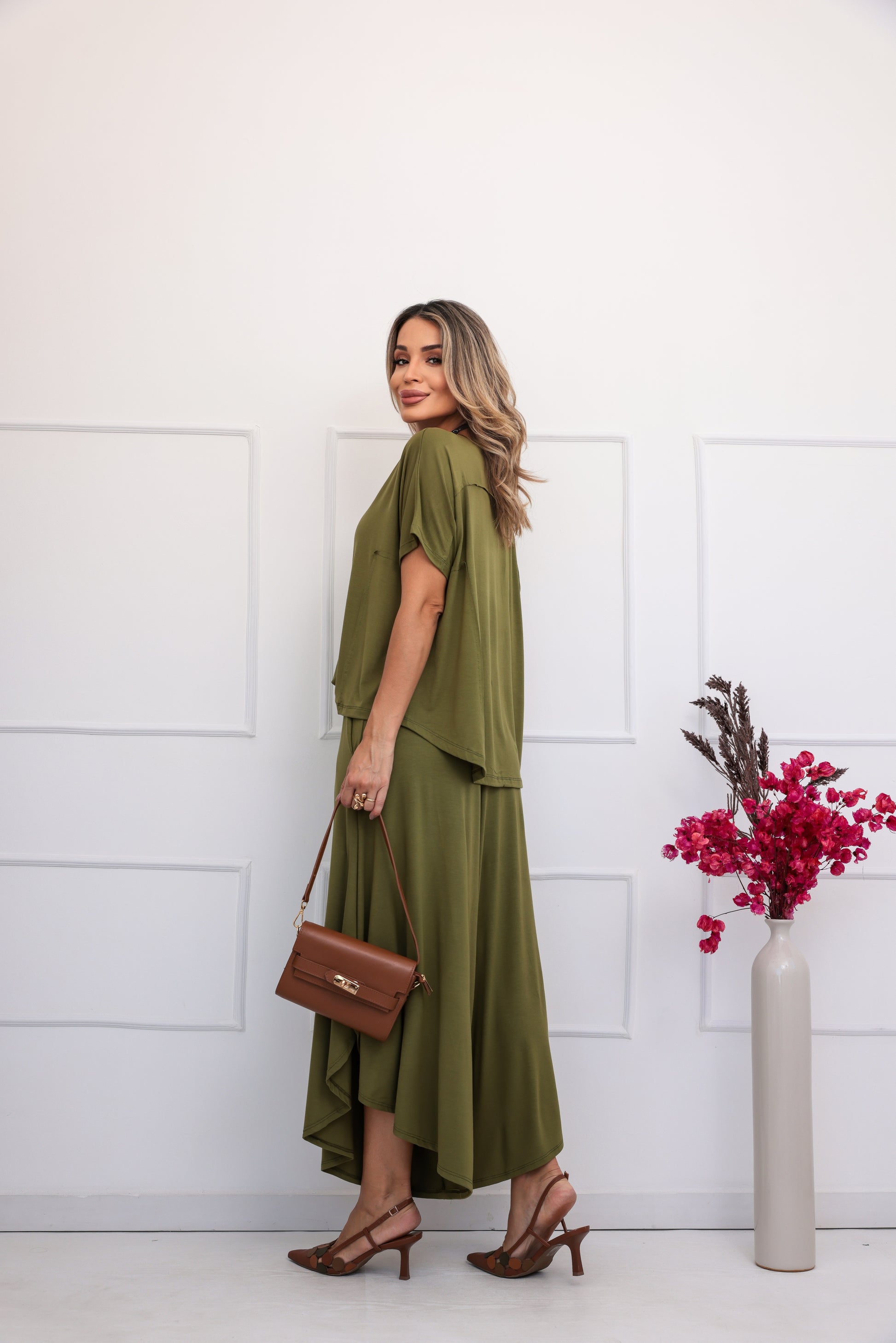 Conjunto Zen - Verde Militar