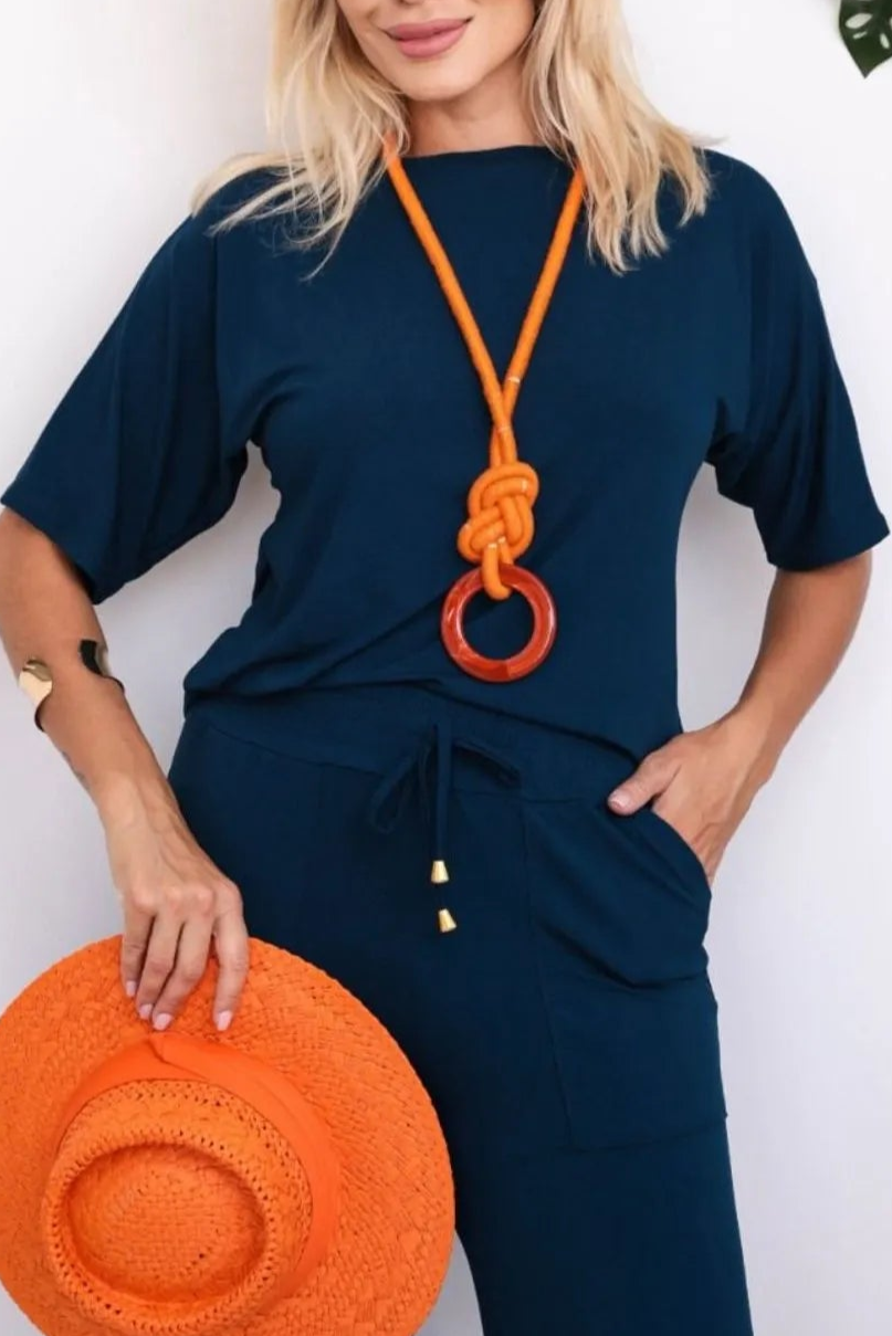 Conjunto Summer - Azul Marinho