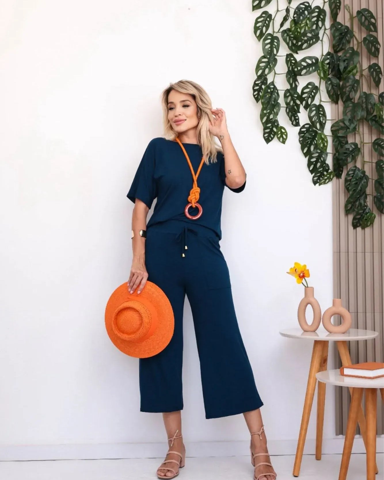 Conjunto Summer - Azul Marinho