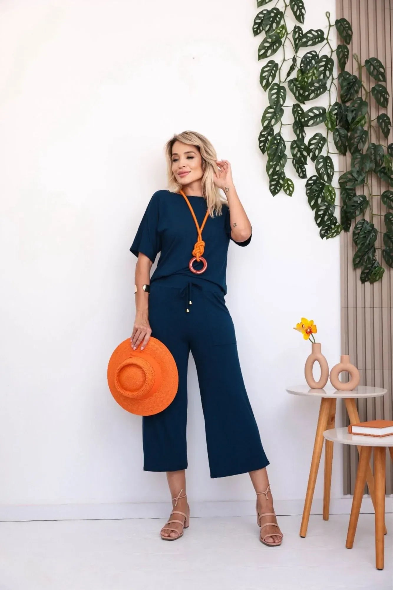 Conjunto Summer - Azul Marinho