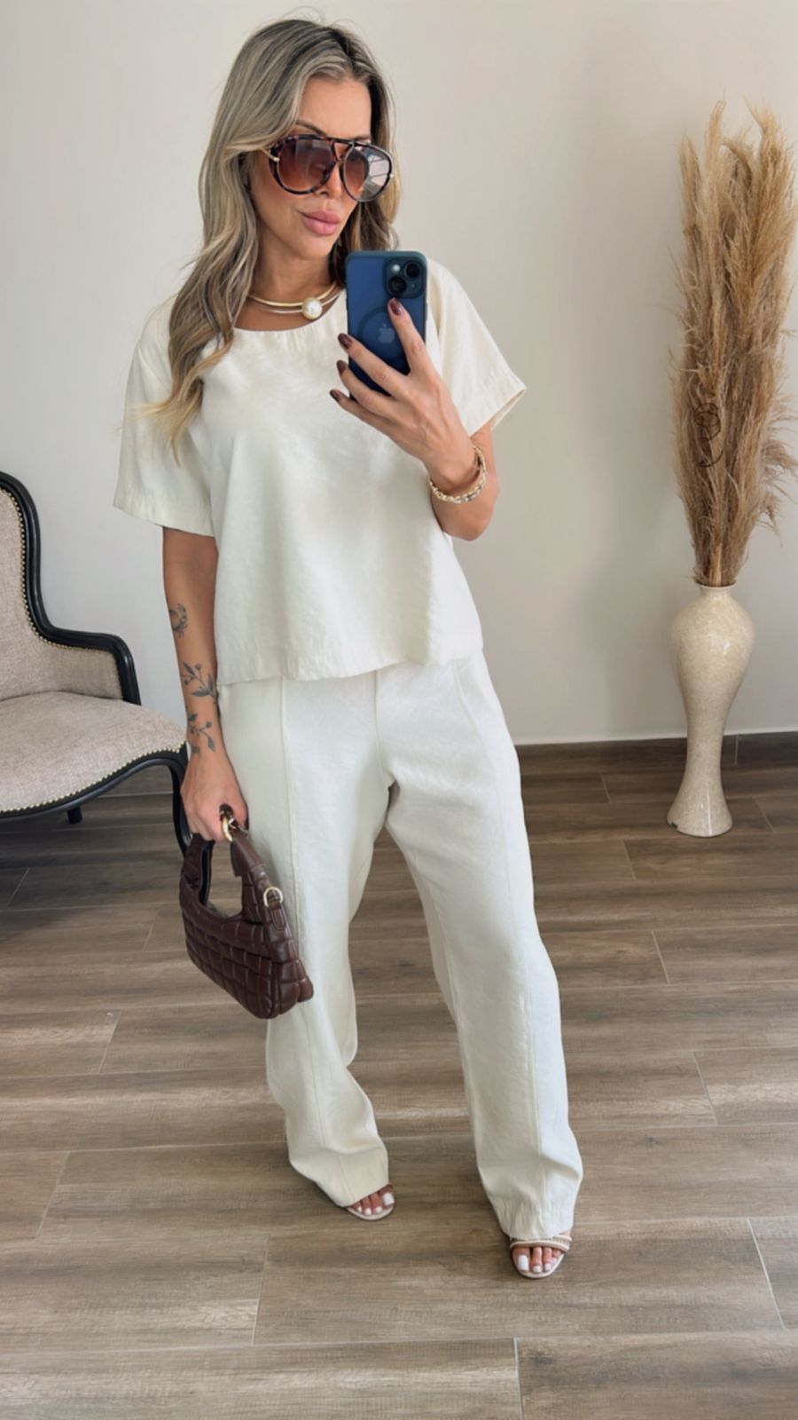 Conjunto Helios - Off White