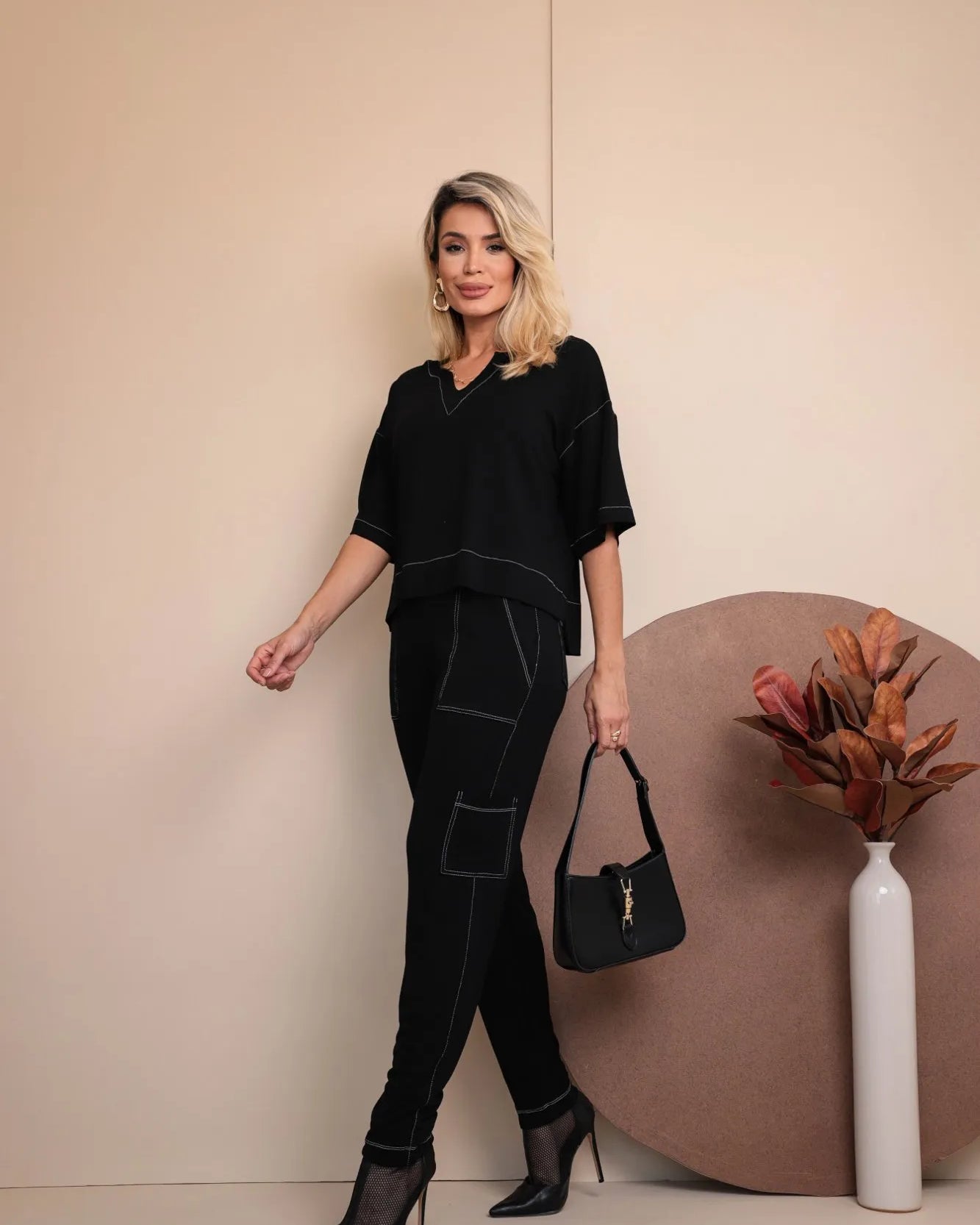 Conjunto Modern - Preto