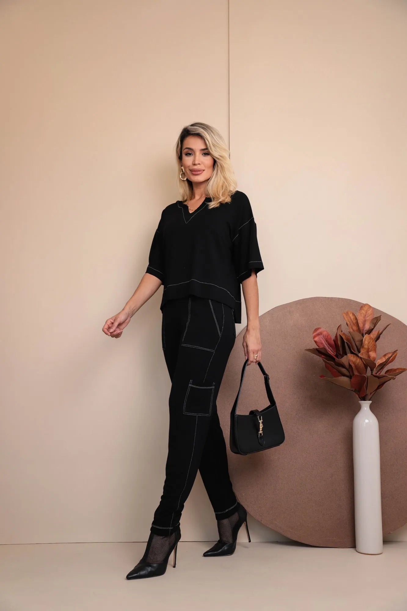 Conjunto Modern - Preto