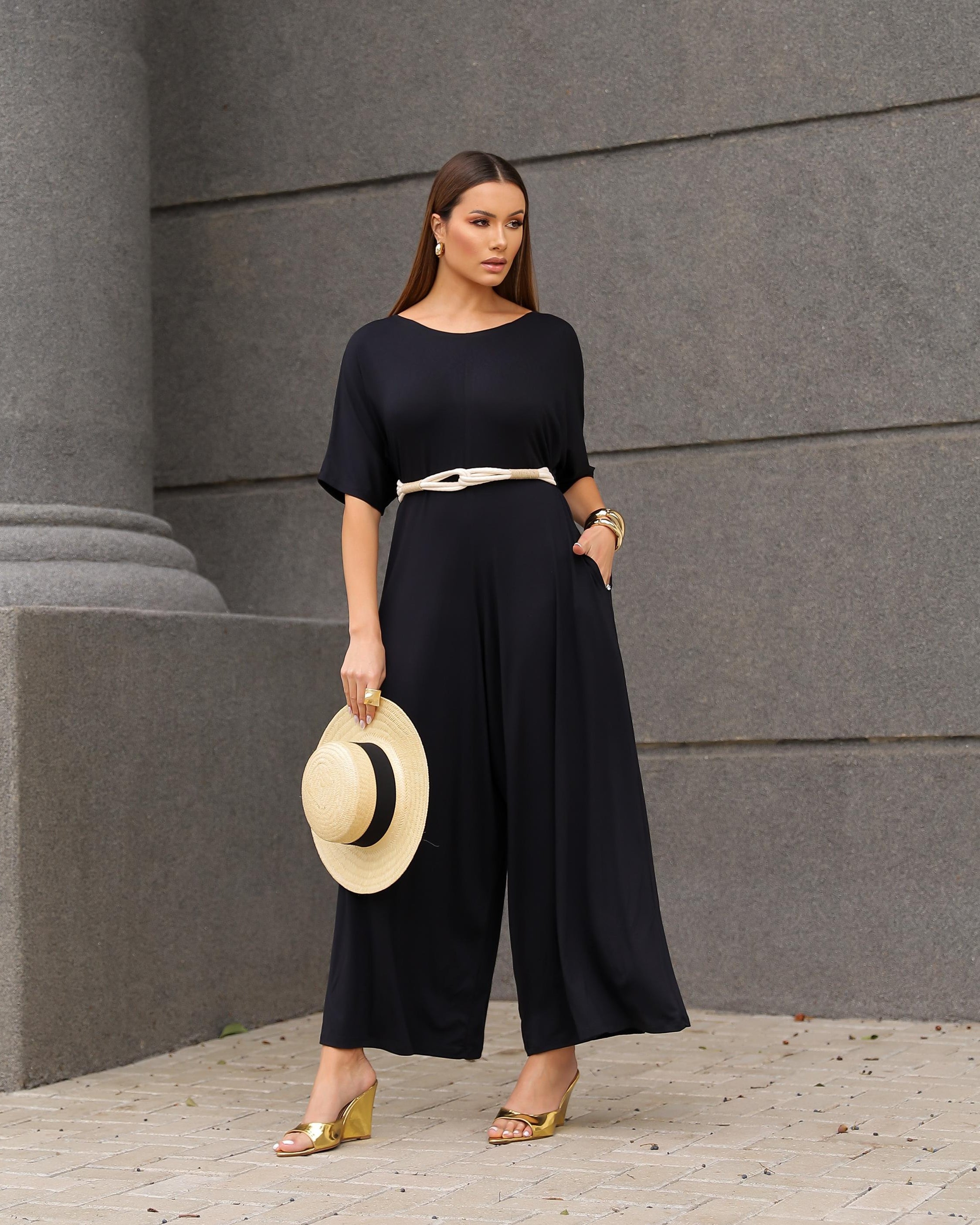 Macacão Albor - Preto