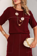 Conjunto Saia Milano - Marsala