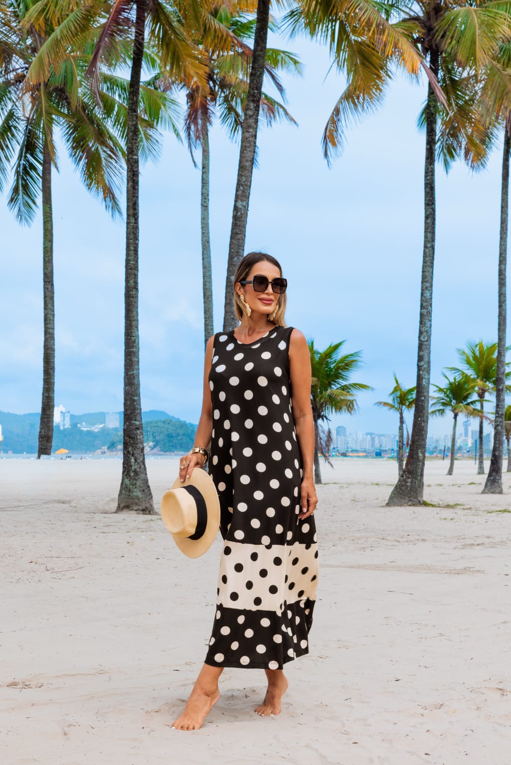 Vestido Bahamas - Preto