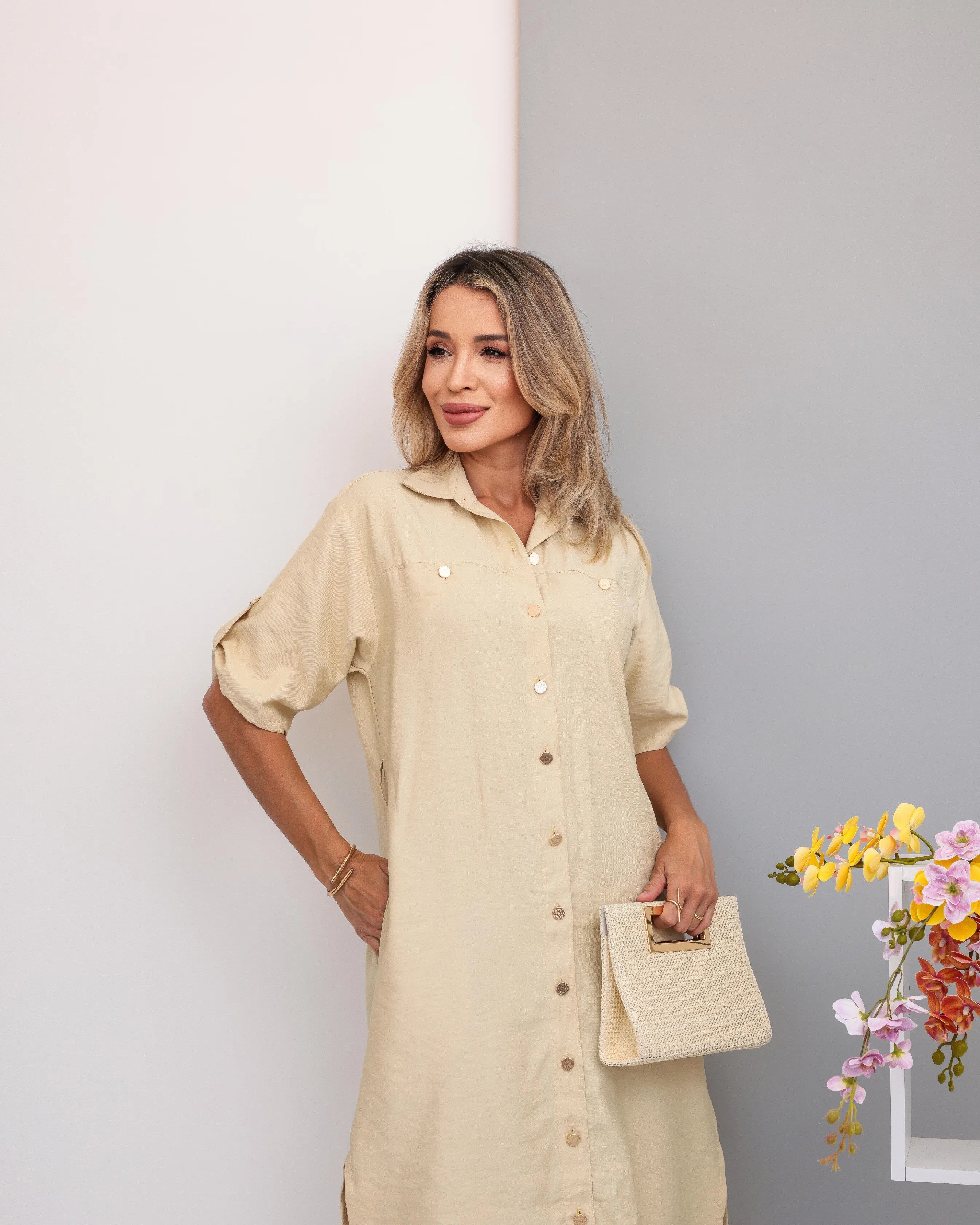 Vestido Capricórnio - Amarelo