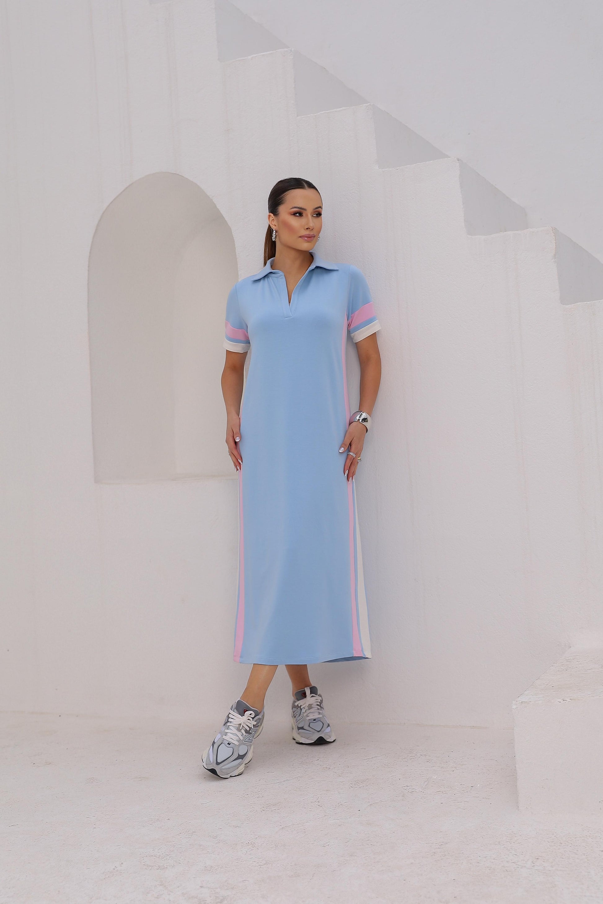 Vestido Clarity - Azul Claro