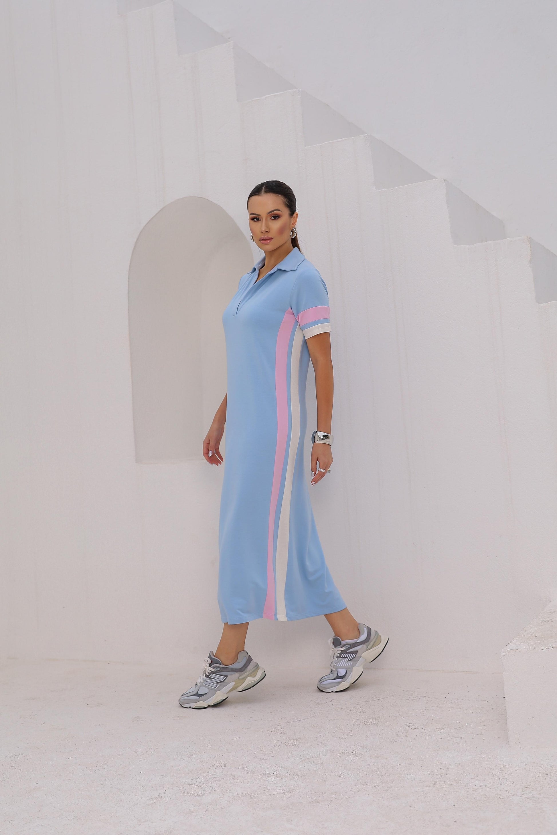 Vestido Clarity - Azul Claro