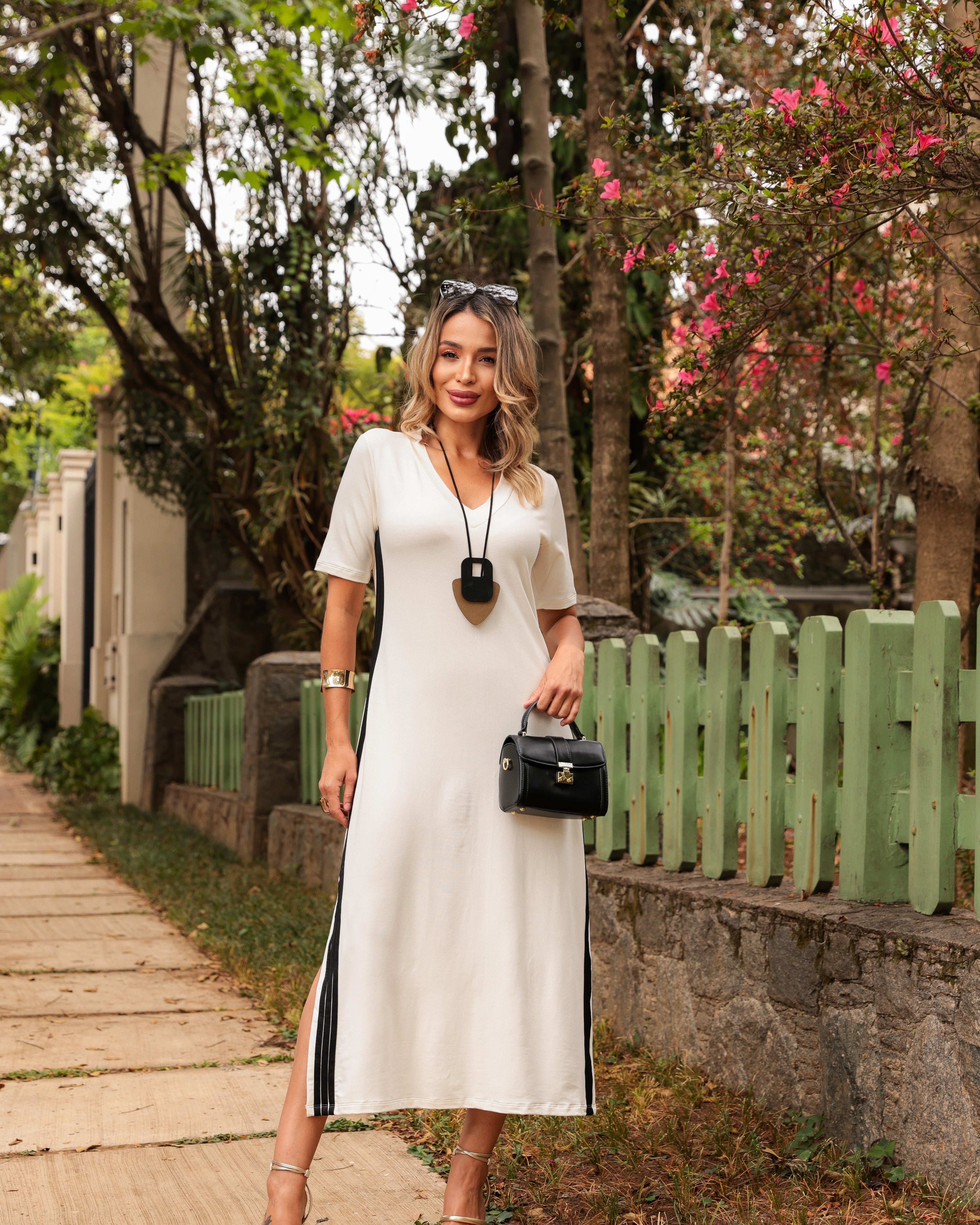 Vestido Cristal - Off White