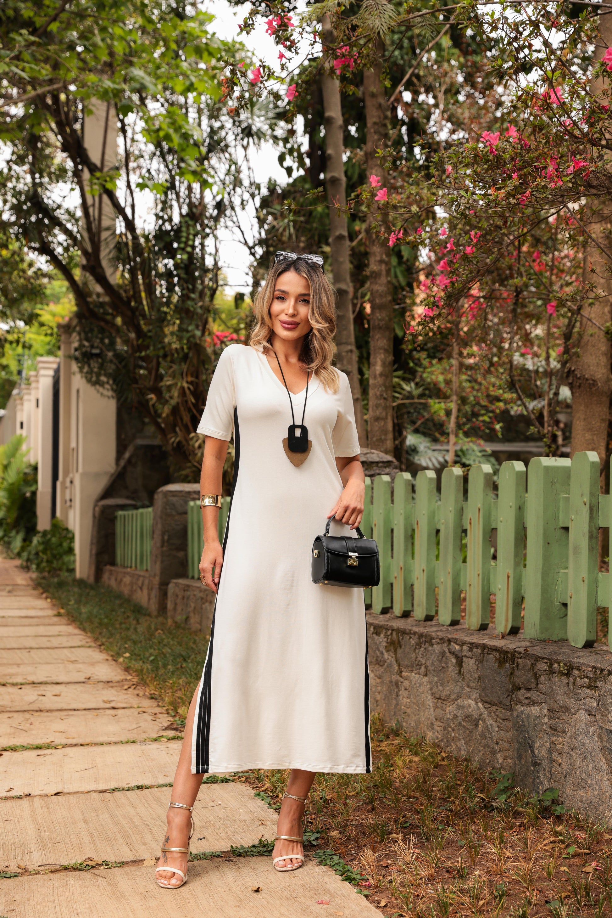 Vestido Cristal - Off White