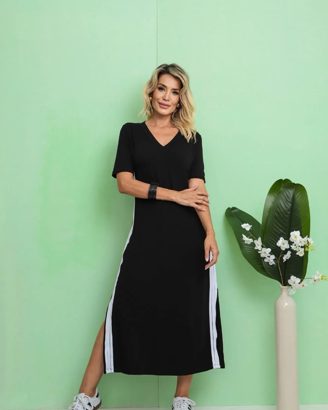 Vestido Cristal - Preto