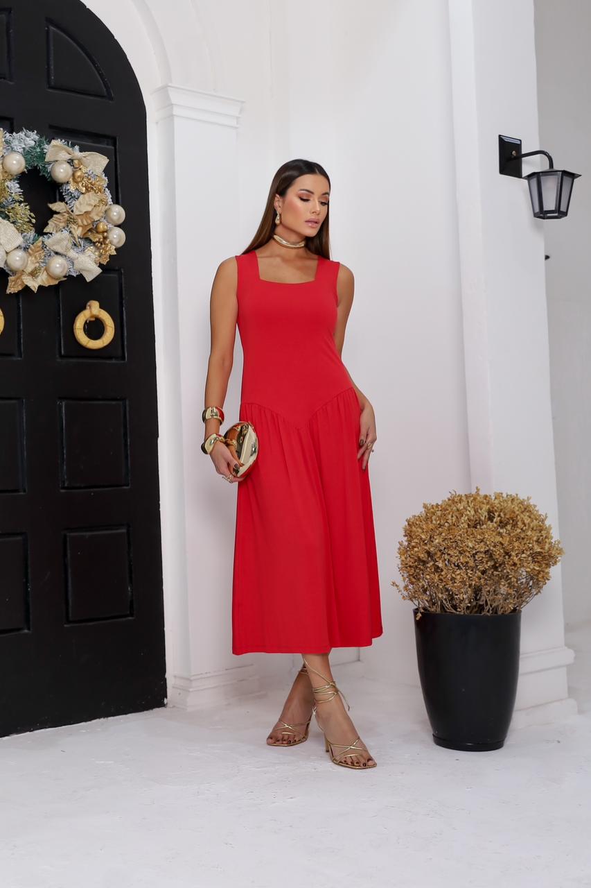 Vestido Divine - Vermelho