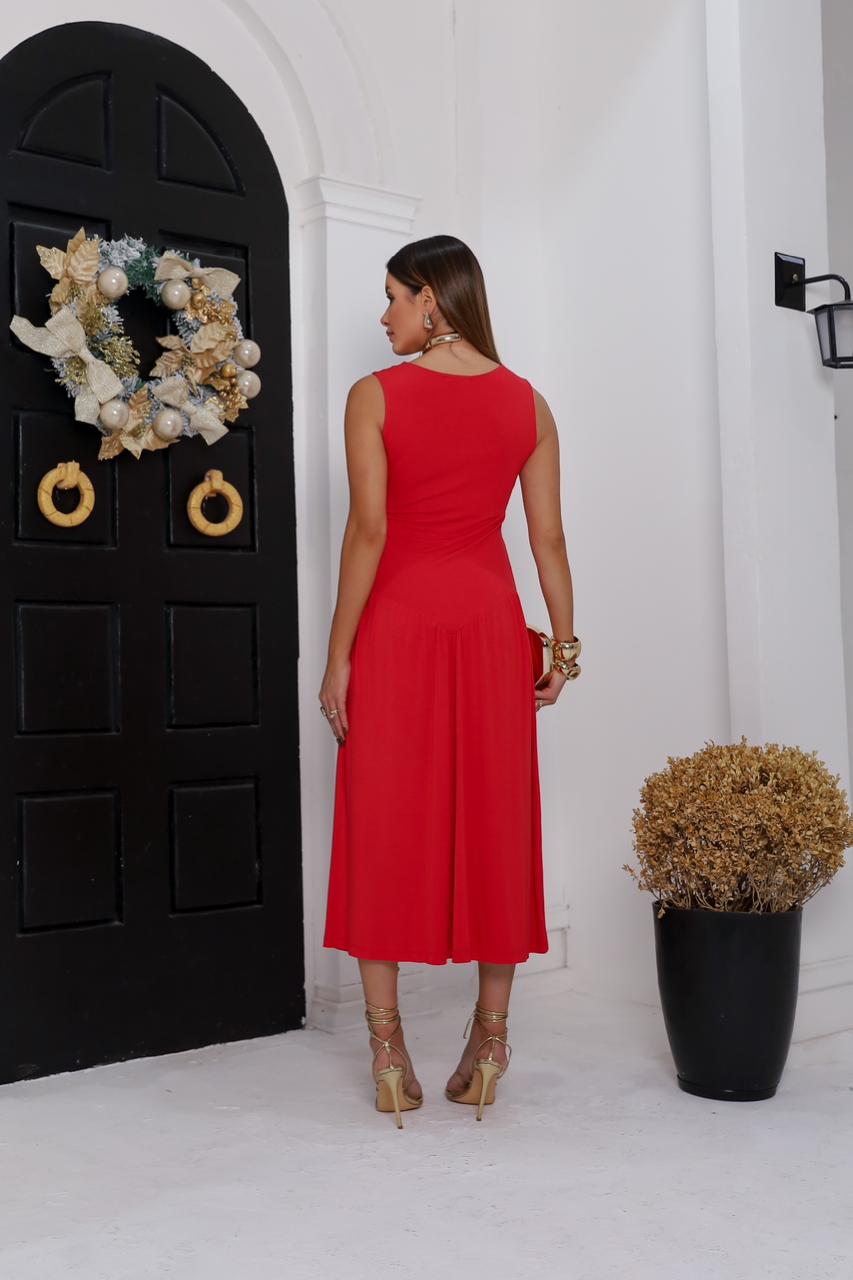 Vestido Divine - Vermelho