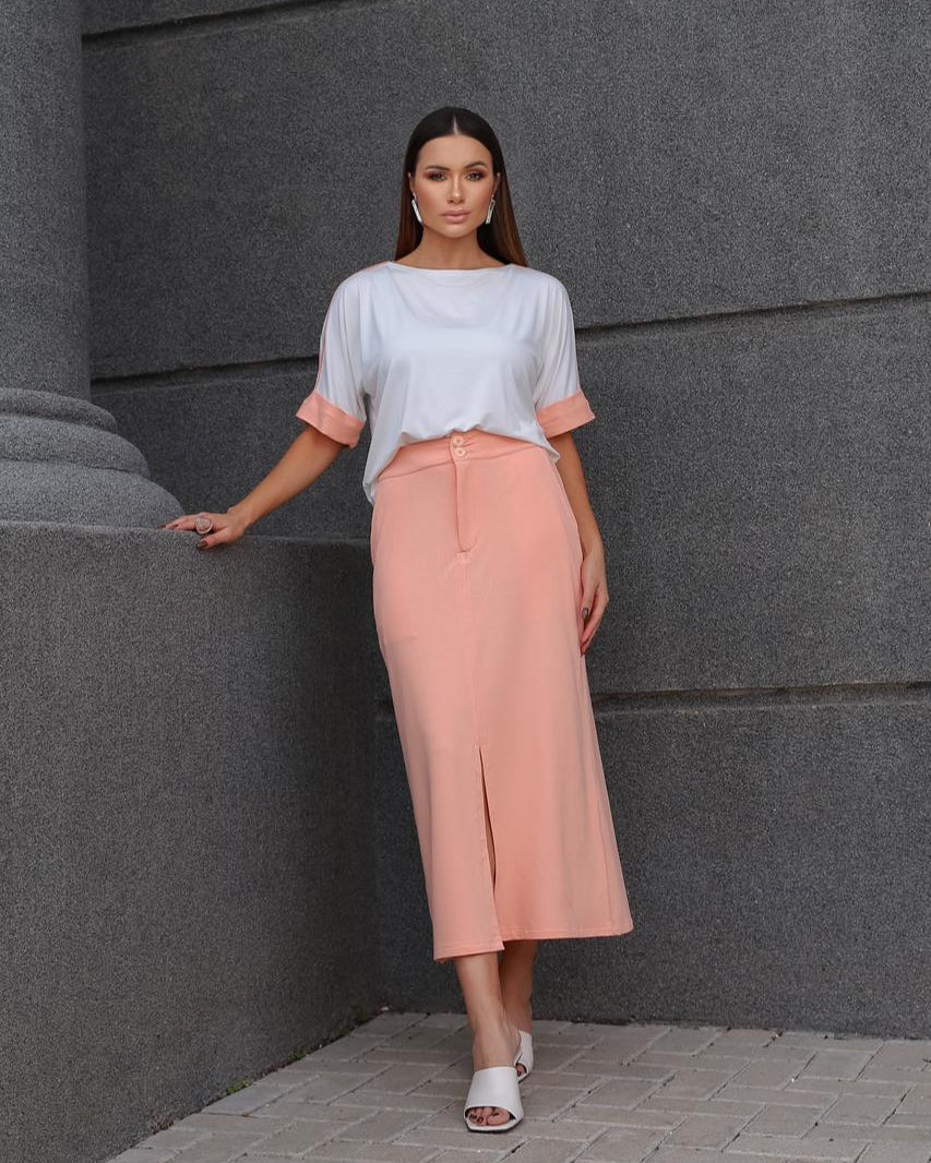 Conjunto Marquise - Salmão/Off