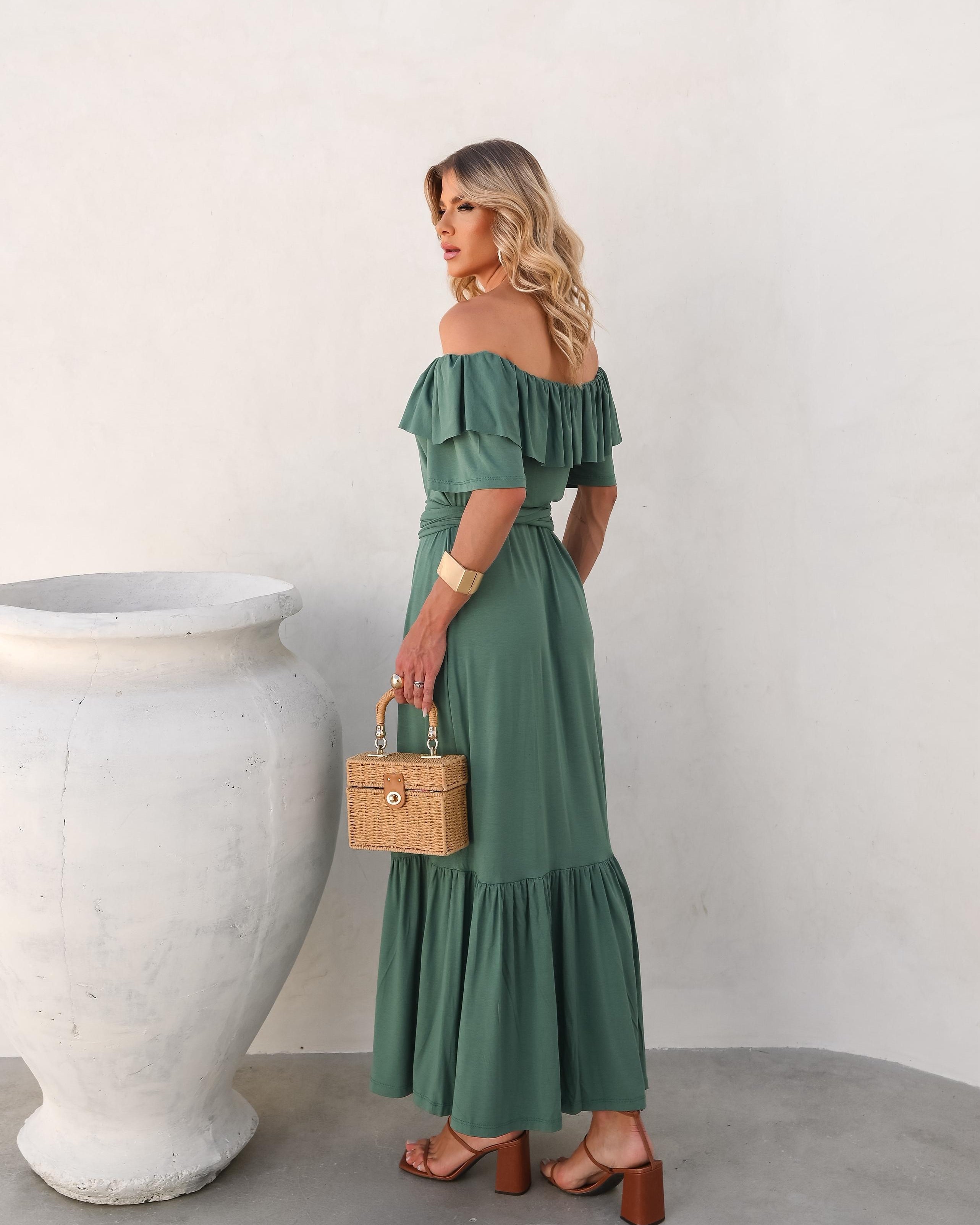 Vestido Merch - Verde