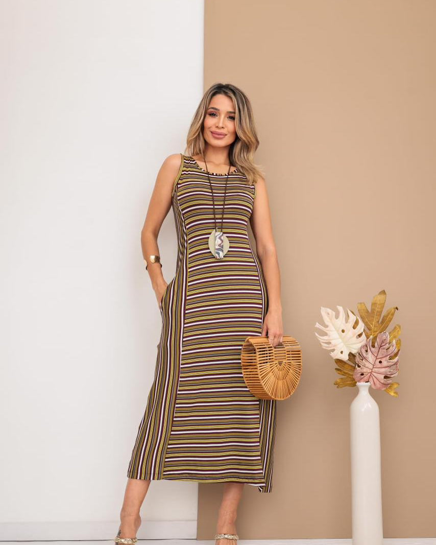 Vestido Náutico Listra - Roxo