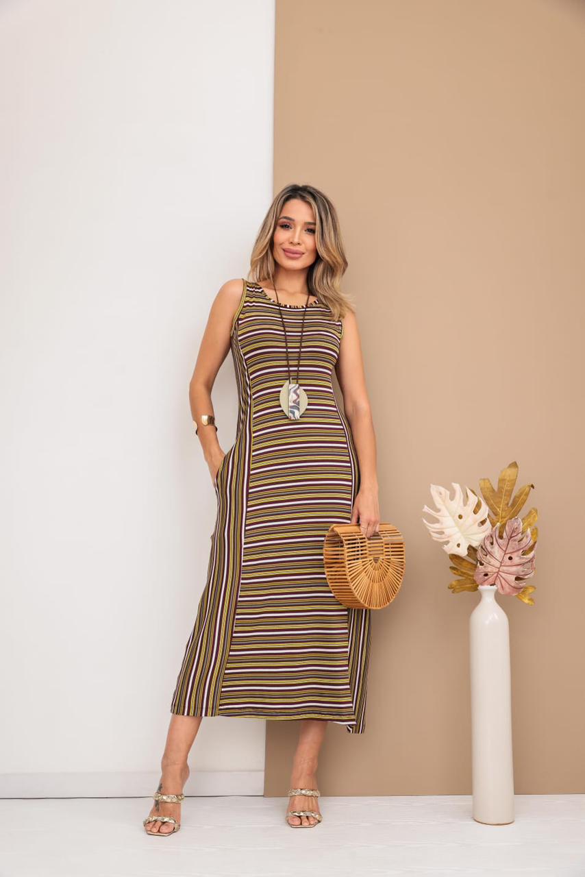Vestido Náutico Listra - Roxo