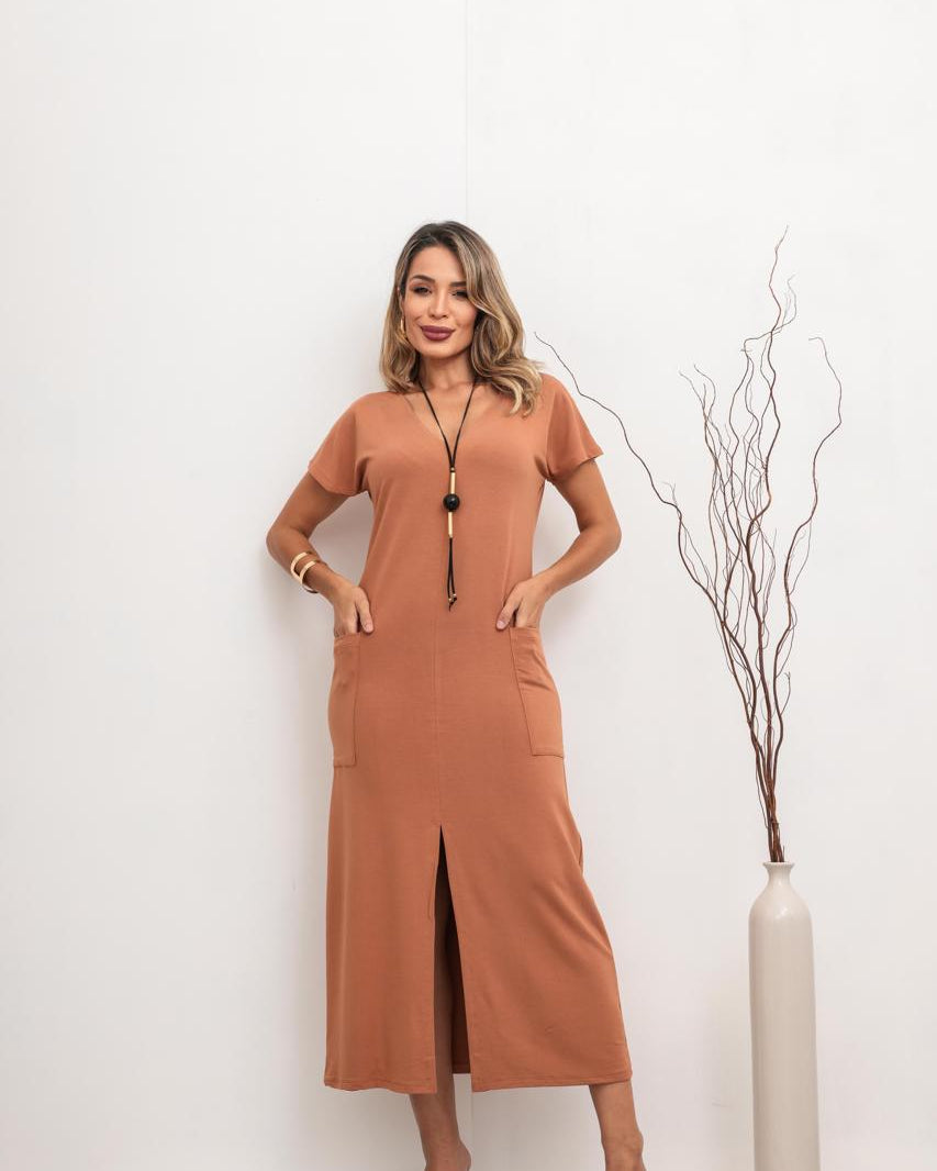 Vestido Paris - Capuccino