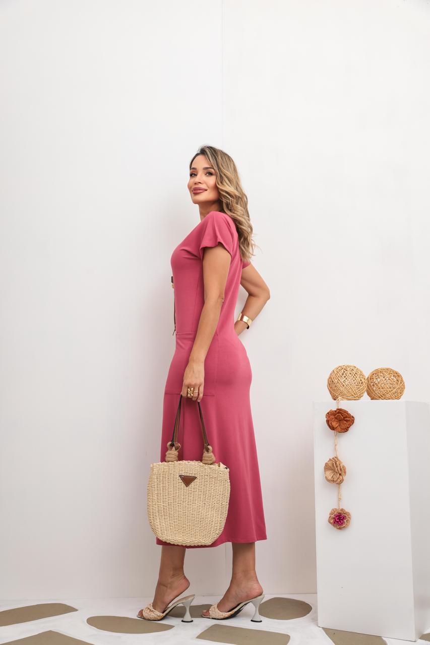 Vestido Paris - Rosê