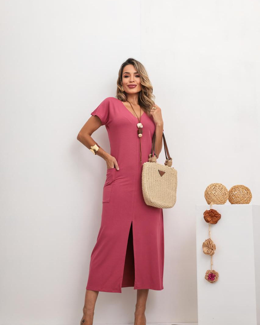 Vestido Paris - Rosê