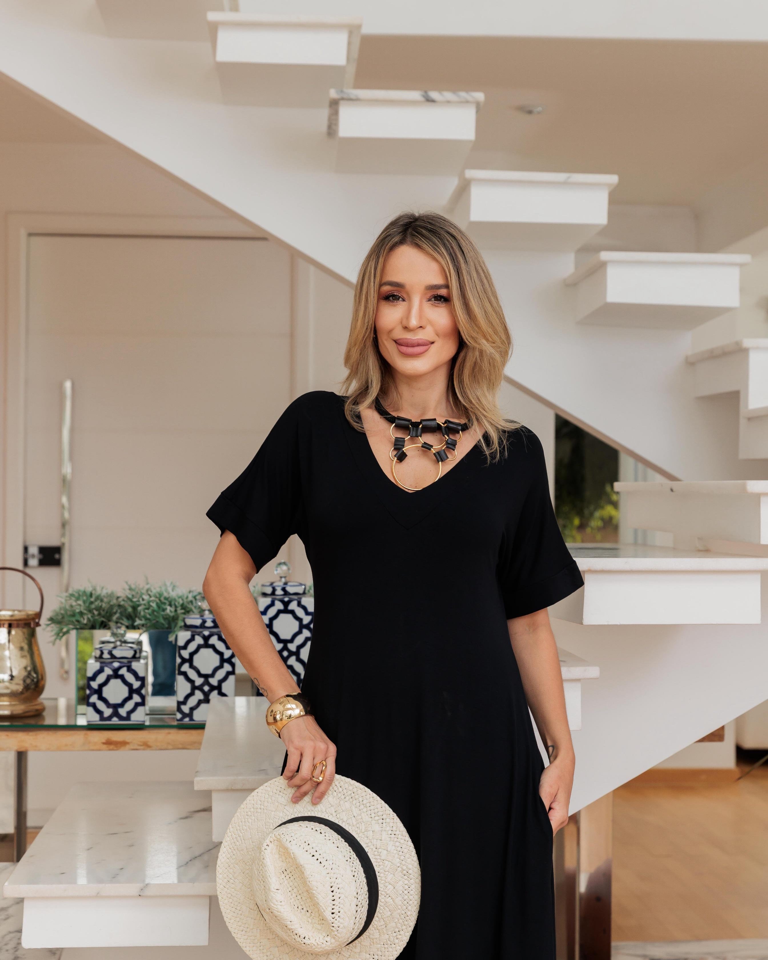 Vestido Sense - Preto