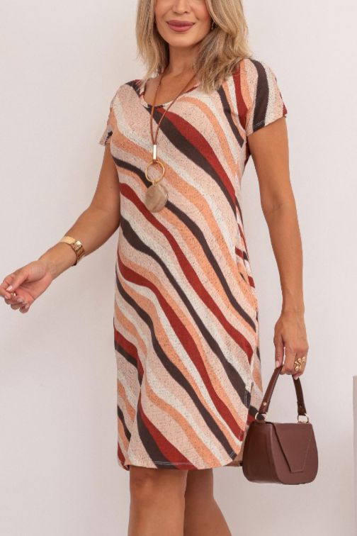 Vestido Sol - Listrado Estampado