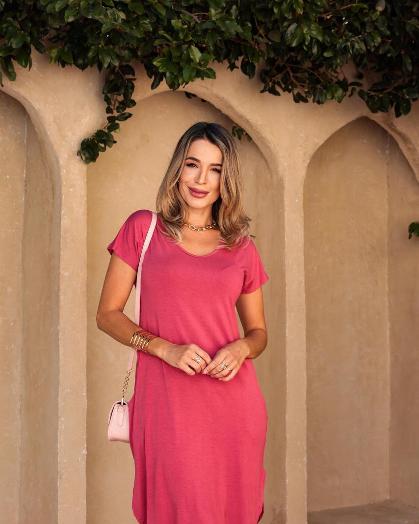 Vestido Sol - Rosa