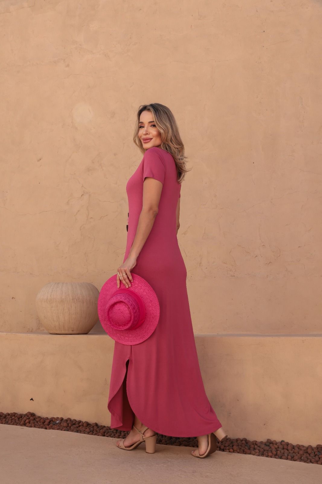 Vestido Solare - Rosa