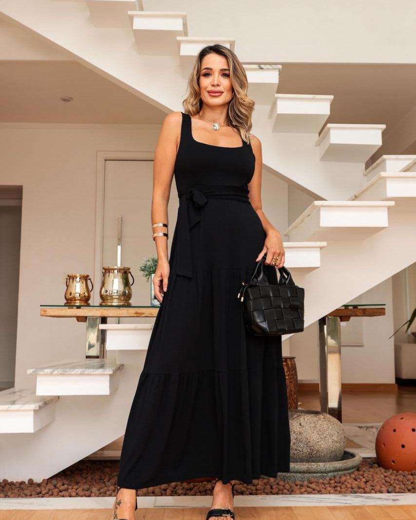 Vestido Surya - Preto