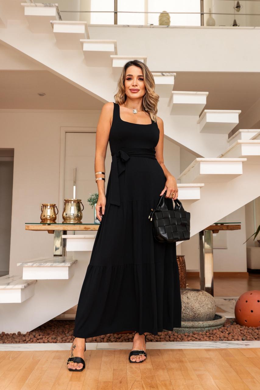 Vestido Surya - Preto