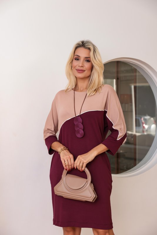 Vestido Turquia - Marsala