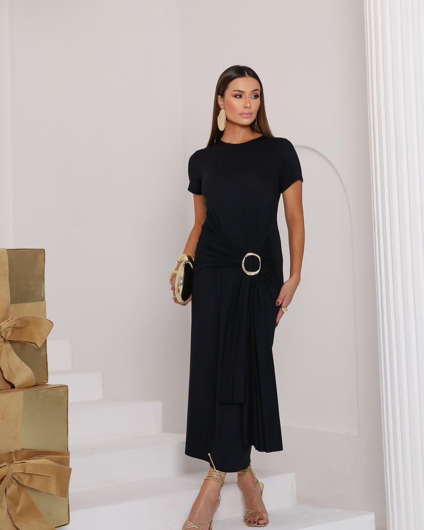 Vestido Virtude - Preto