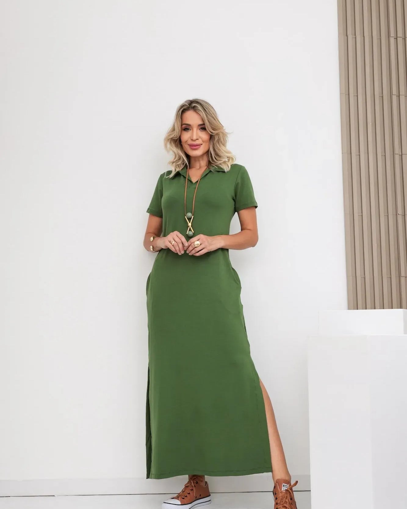 Vestido Itália - Verde