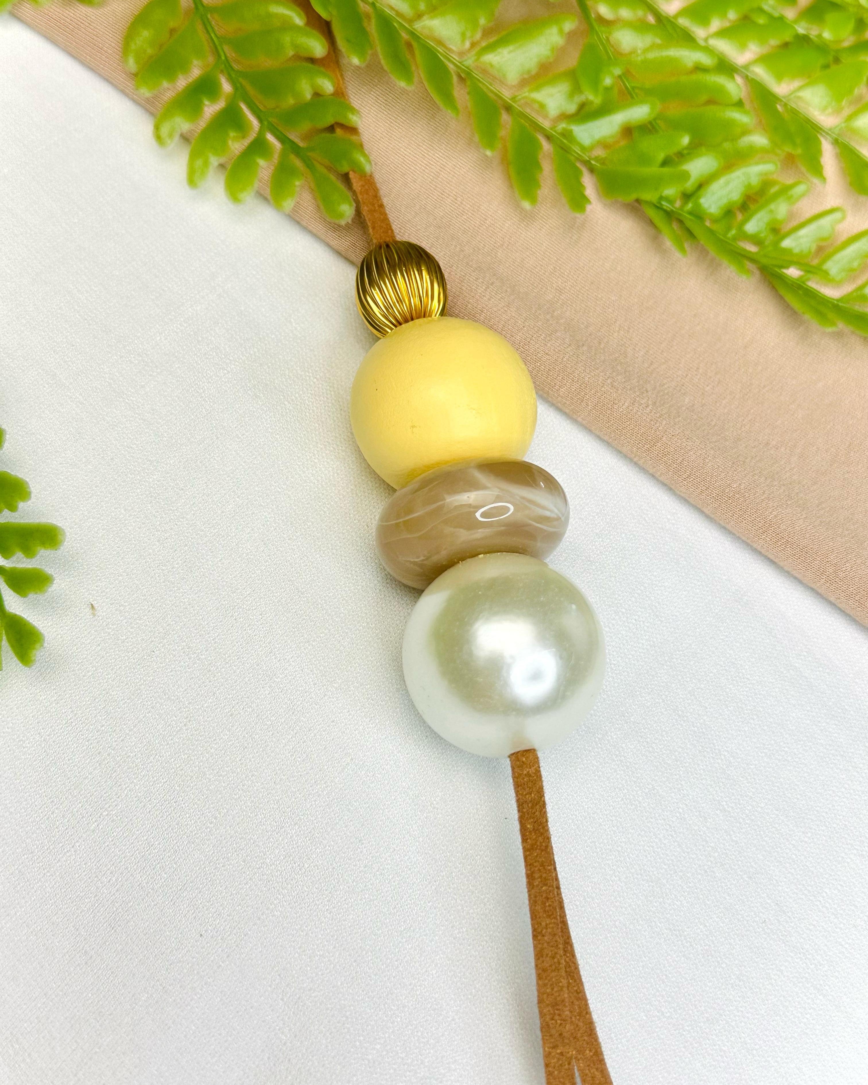 Colar Hatta - Amarelo